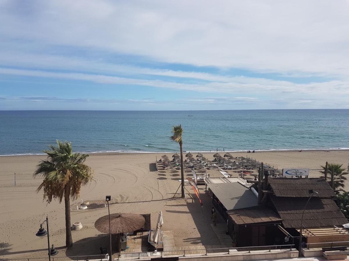 Apartamento Aguamarina 5C Primera Linea De Playa Estepona Exterior foto