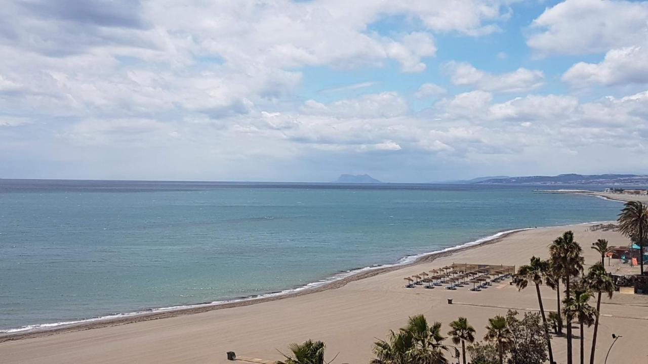 Apartamento Aguamarina 5C Primera Linea De Playa Estepona Exterior foto